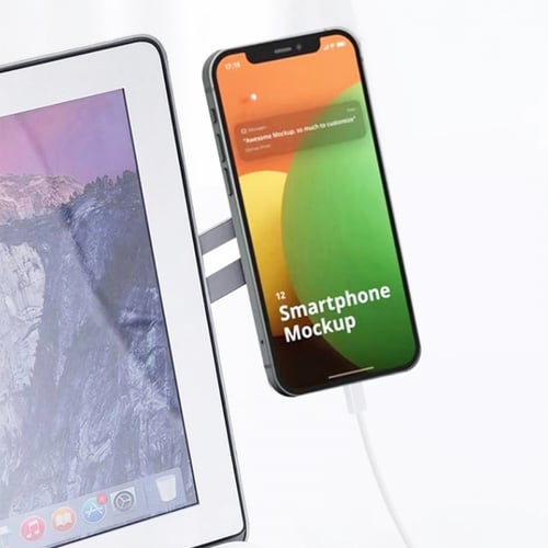 ويوو - قاعدة تثبيت مغناطيسي للجوال على اللابتوب -...