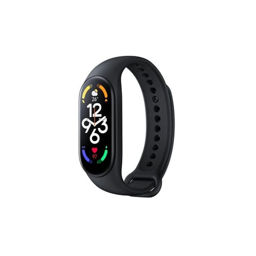 شاومي - مي سوار ساعة باند 7 الذكي بشاشة ملونة مع ا...