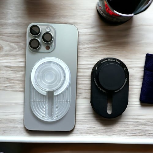 إكس ليدر - مسكة سلايد ماج سيف - شفاف