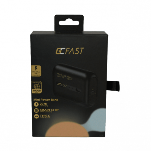 جي سي فاست - بطارية متنقلة أصغر من بطاقة الصراف PD...