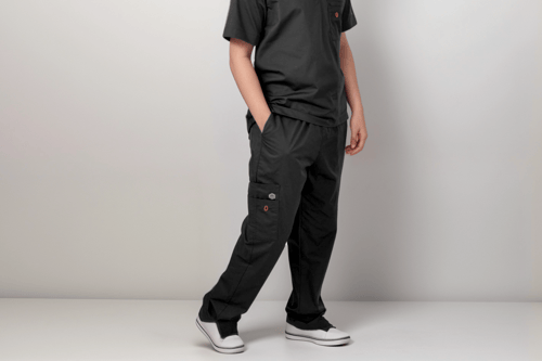 Scrub Lion's den - Black