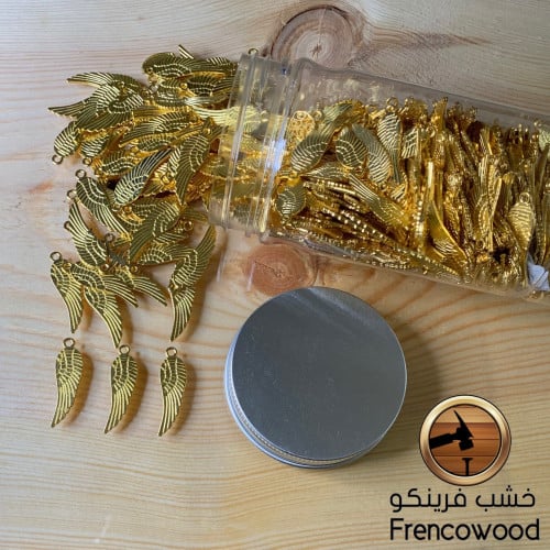 5 قطع جناح ذهبي