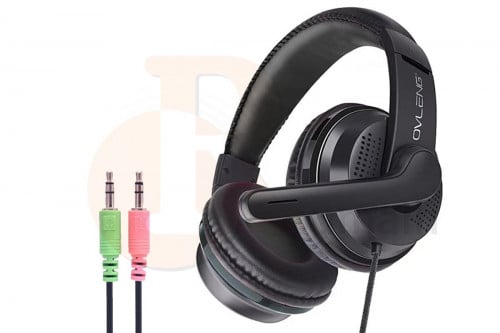 سماعة مدخلين كمبيوتر مكتبي - OVLENG X8