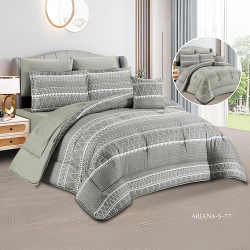 Summer double and a half bedspread, two sides, 4 p...