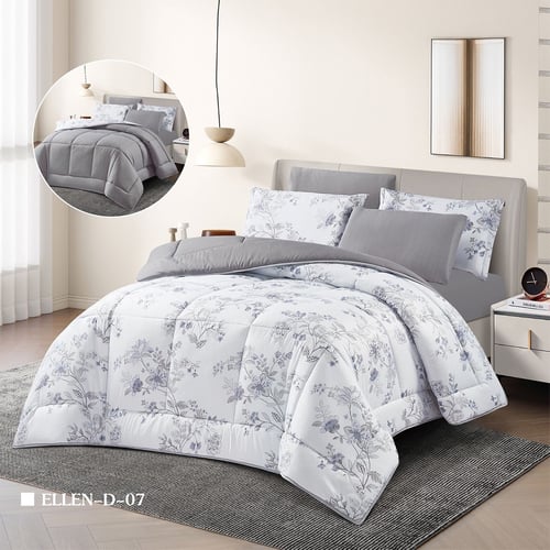 Summer double-sided bedspread, 6 pieces, ELLEN-D
