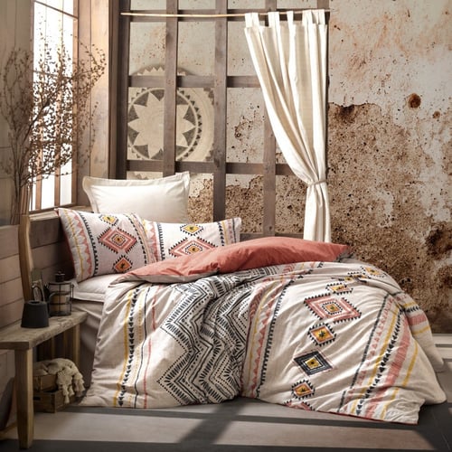 Turkish summer bedspread for two, 100% cotton, dou...