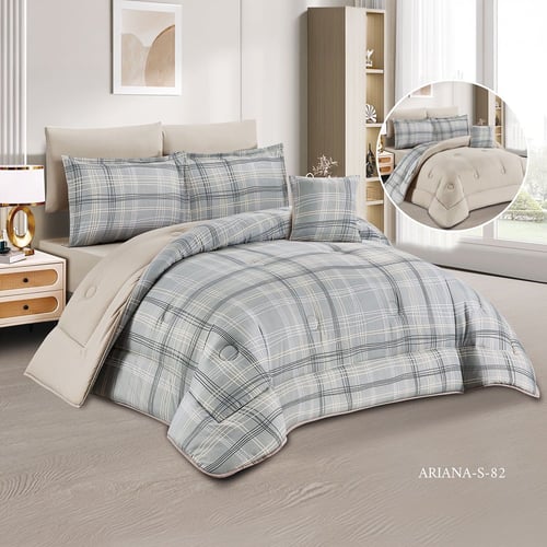 Summer double and a half bedspread, two sides, 4 p...