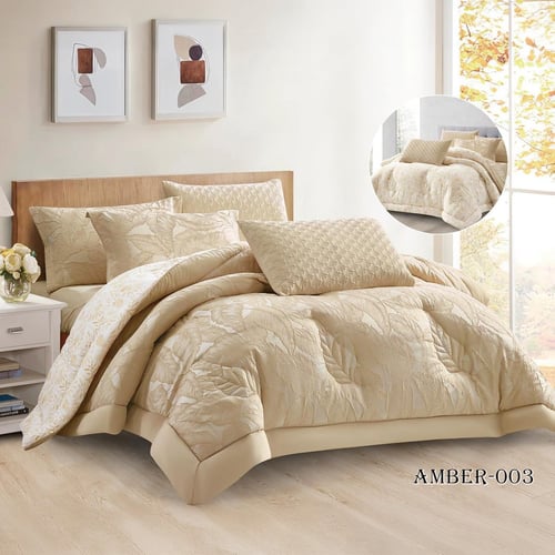 Summer bedspread for two, 6 pieces, AMBER-003