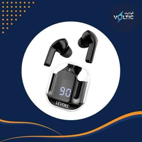 سماعات أذن ليفوري كريستال S1 TWS LBT301-أسود