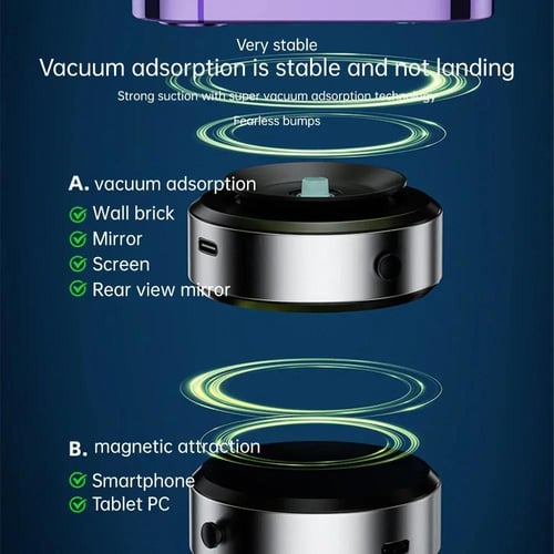 حامل هاتف قابل للشحن بالشفط | X8/X8Q