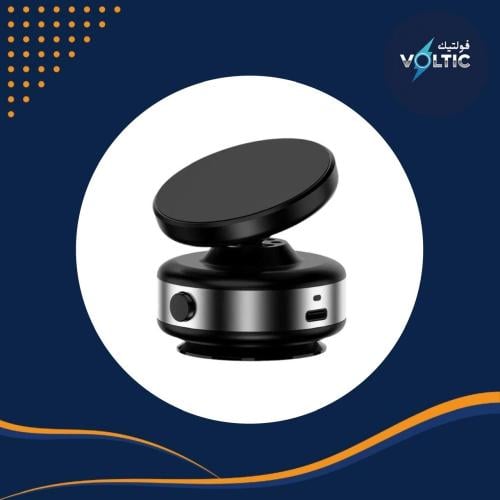 قاعدة جوال مغناطيسي للسيارة بتقنية الشفط دوار 360د...