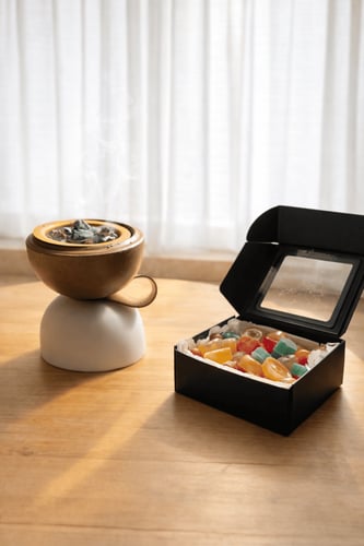 مشكل مستكة ملونة و معطرة (200 حبة) ( 2 علبة )