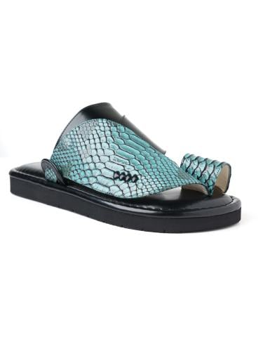 Snake leather oriental shoe