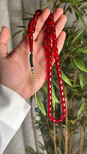 مسباح بكلايت برميلي - أحمر