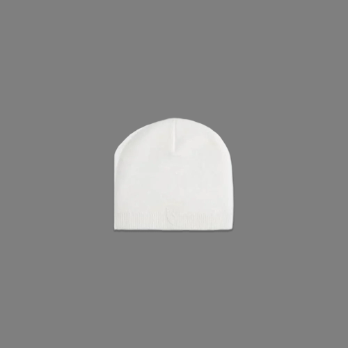 قبعة صوف شتوية بيضاء nazeeel