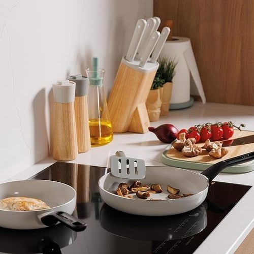 طقم أواني الطبخ غير اللاصقة 7 قطع – مجموعة ليو جلي...