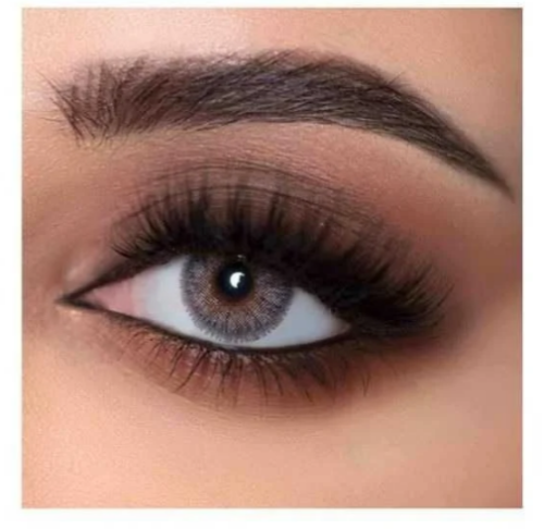 عدسات لنس مي لون قري – عدسات لاصقة بلون رمادي أنيق