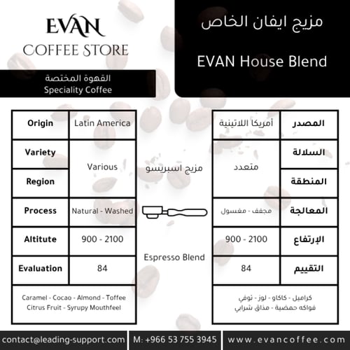 ايفان بينتا - 5 محاصيل قهوة - 200 جرام - من إختيار...