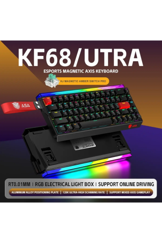 لوحة مفاتيح الألعاب المغناطيسية ASA KF68/ULTRA - ل...