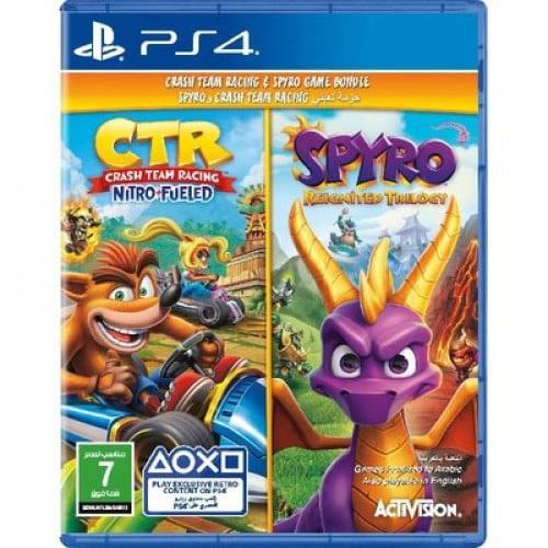 حزمة كراش تيم ريسينج وسبايرو PS4