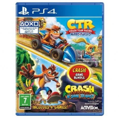 حزمة كراش بانديكوت وكراش تيم ريسينج PS4