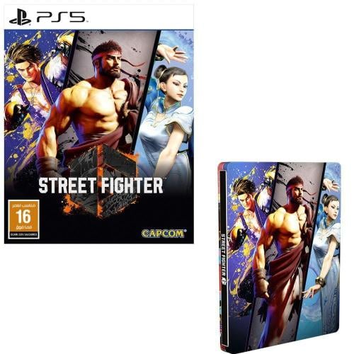 ستريت فايتر 6 ستيل بوك إديشن PS5