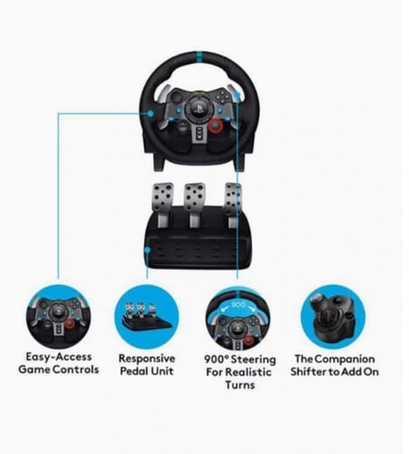 دركسون لوجيتيك G29 درايفنج فورس مع القير...