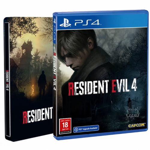 ريزدنت إيفل 4 ريميك ستيل بوك إديشن PS4