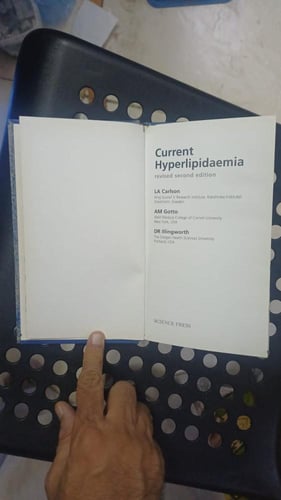 "Current Hyperlipidaemia" (فرط شحميات الدم الحالي)...