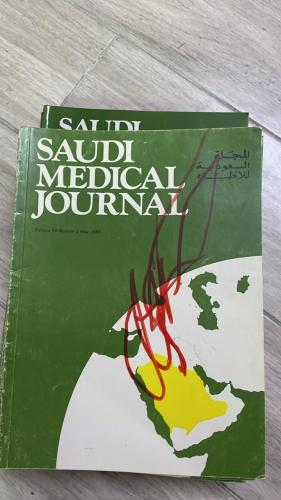 SAUDI MEDICAL JOURNAL مايو 1995م