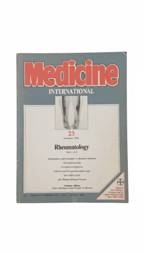 Medicine International (العدد 23 نوفمبر 1985)