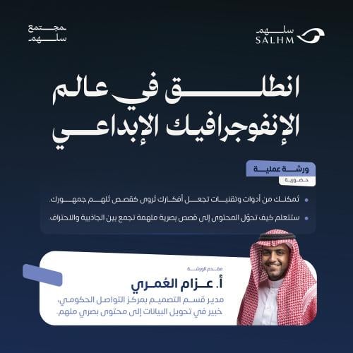 انطلق في عالم الإنفوجرافيك الإبداعي النسخة الرابعة...
