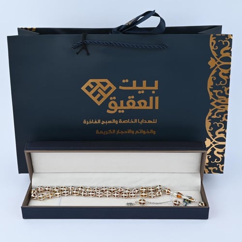 سبحة فاتوران مع فضة 774