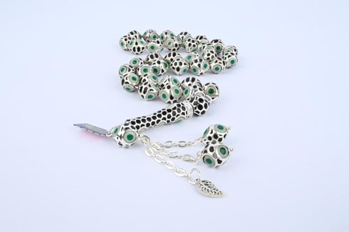 سبحة فاتوران مع فضة578