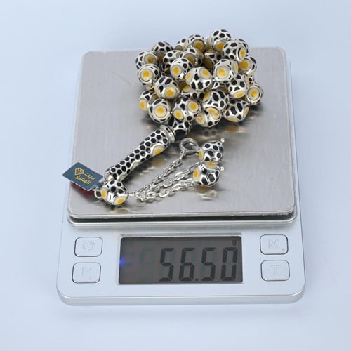 سبحة فاتوران مع فضة 565