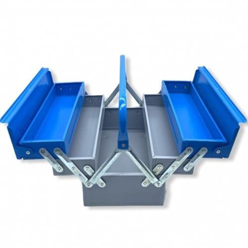 شنطة عدة حديد بتصميم مبتكر وألوان زاهية