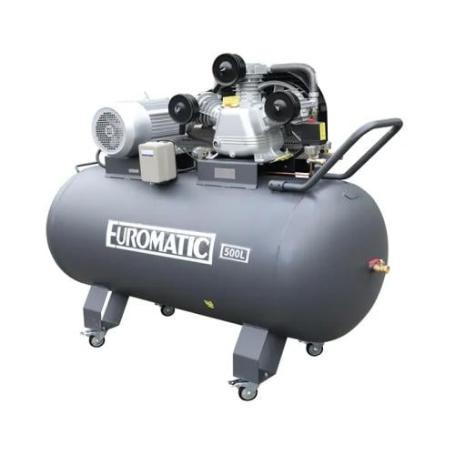 Euromatic كمبروسر هواء 500 لتر، 7.5 حصان ضمان صيان...