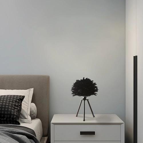 ابجورة طاولة مودرن ريش أسود فاخرة