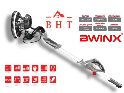 مكينة بونكس سنفرة جدار 9 بوصة صنفرة معجون من BWINX