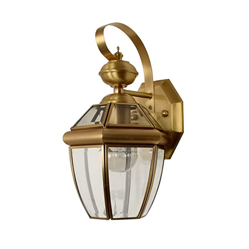 مصباح حائط خارجي أنيق بتصميم كلاسيكي