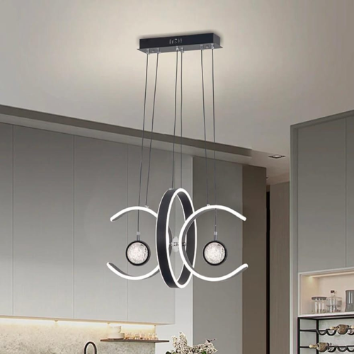 ثريا مودرن بتصميم عصري - لون أبيض