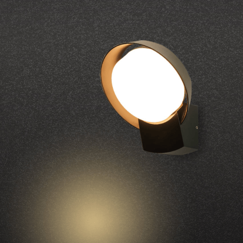 عمود اضاءة من زينكو ارضي خارجي - اضاءة ليد - 16 وا...