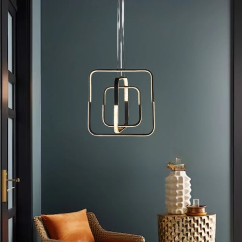 ثريا مودرن بتصميم أنيق مع كريستالات