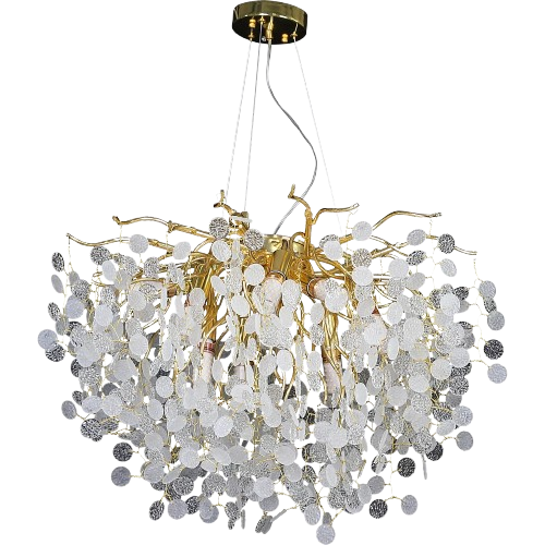 ثريا مودرن قروش ابيض مقاس 650