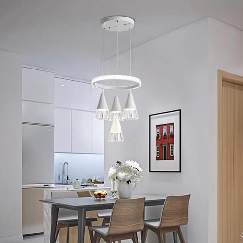 ثريا مودرن بتصميم أنيق مع كريستالات بلمساتساحرة