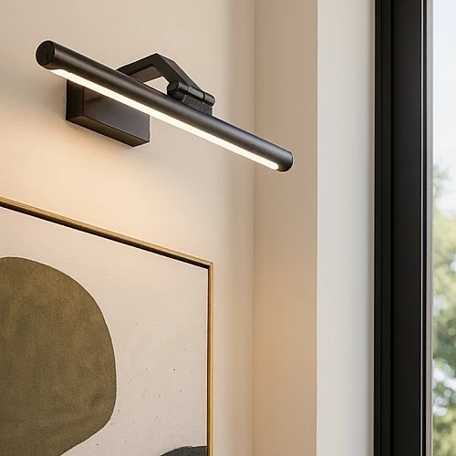 ابليك يعمل بالبطارية مودرن غطاء اسود لون الانارة 3...