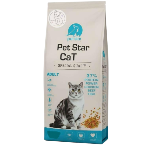 بيت ستار طعام جاف مکس - 25 كيلو