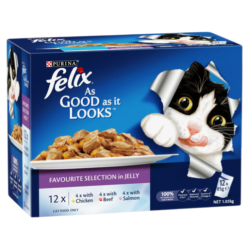 فيليكس ادولبي مي شرائح الدجاج و السلمون و اللحم ال...