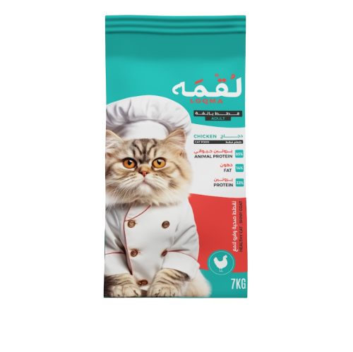 لقمه طعام جاف قطط بالغة 7 كيلو