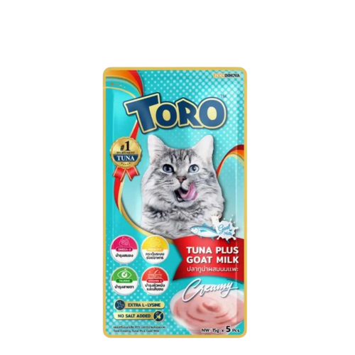 تورو مكافآت تونا مع حليب الماعز 75 جرام